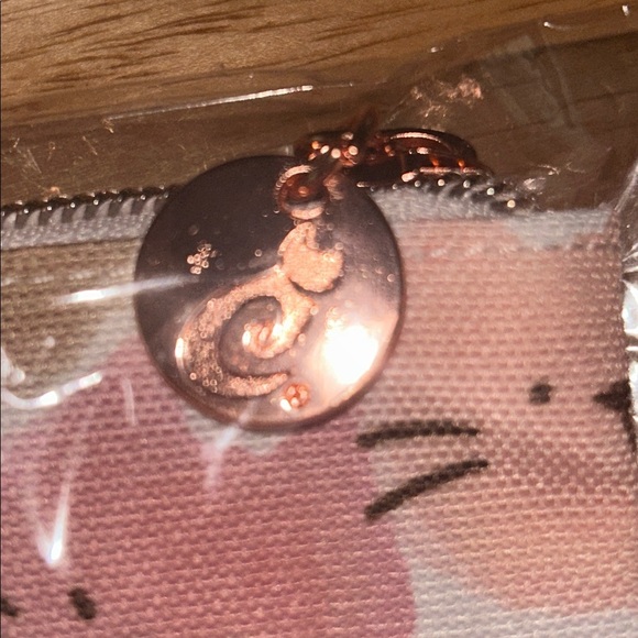 Cute Cat Print Pouch - Pink, Brown, Cream - Picture 4 of 4